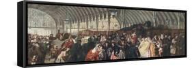 The Railway Station, 1862-William Powell Frith-Framed Stretched Canvas