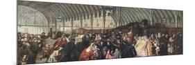 The Railway Station, 1862-William Powell Frith-Mounted Giclee Print