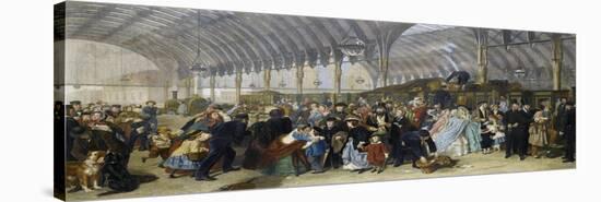 The Railway Station, 1866-William Powell Frith-Stretched Canvas