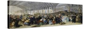 The Railway Station, 1866-William Powell Frith-Stretched Canvas