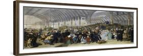 The Railway Station, 1866-William Powell Frith-Framed Giclee Print