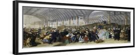 The Railway Station, 1866-William Powell Frith-Framed Giclee Print