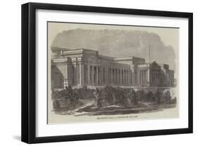 The Railway Station at Cawnpore-null-Framed Giclee Print