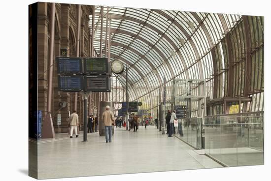 The Railway Station in Strasbourg, Bas-Rhin, Alsace, France, Europe-Julian Elliott-Stretched Canvas