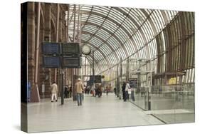 The Railway Station in Strasbourg, Bas-Rhin, Alsace, France, Europe-Julian Elliott-Stretched Canvas