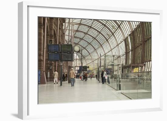 The Railway Station in Strasbourg, Bas-Rhin, Alsace, France, Europe-Julian Elliott-Framed Photographic Print