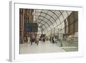 The Railway Station in Strasbourg, Bas-Rhin, Alsace, France, Europe-Julian Elliott-Framed Photographic Print