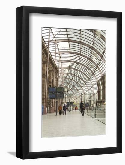 The Railway Station in Strasbourg, Bas-Rhin, Alsace, France, Europe-Julian Elliott-Framed Photographic Print