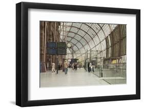 The Railway Station in Strasbourg, Bas-Rhin, Alsace, France, Europe-Julian Elliott-Framed Photographic Print