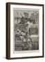 The Railway Strike in Scotland, Sketches at Glasgow-null-Framed Giclee Print