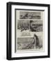 The Railway Strike in the United States, Views on the Pennsylvania Railway-null-Framed Giclee Print