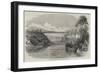 The Railway Suspension Bridge over the Niagara River-null-Framed Giclee Print