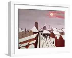 The Railway-Henri Rousseau-Framed Giclee Print