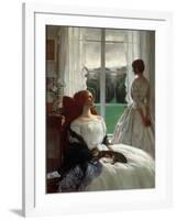 The Rain it Cometh Every Day, 1906-Leonard Campbell Taylor-Framed Giclee Print