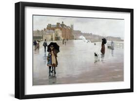 The Rain it Raineth Every Day, 1889-Norman Garstin-Framed Giclee Print