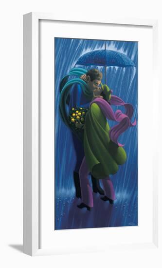 The Rain Shower-Claude Theberge-Framed Art Print