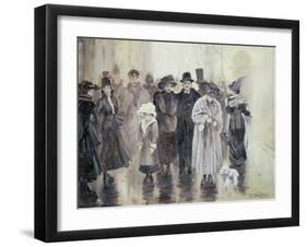 The Rain-Yuri Denissov-Framed Giclee Print