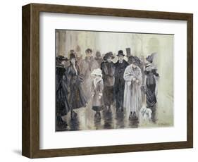 The Rain-Yuri Denissov-Framed Giclee Print