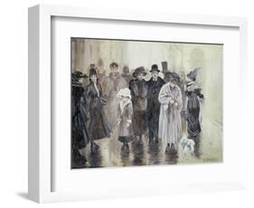 The Rain-Yuri Denissov-Framed Giclee Print