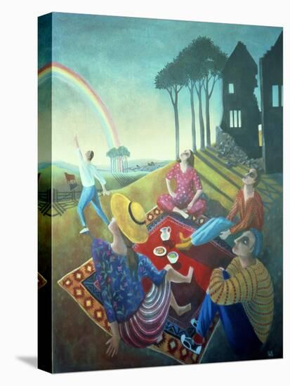 The Rainbow, 1990-Lucy Raverat-Stretched Canvas