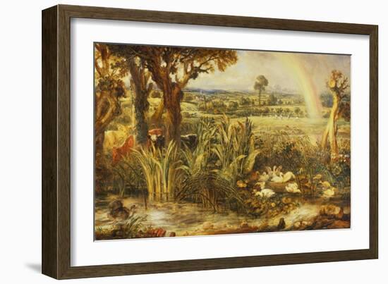 The Rainbow, 19th Century-James Ward-Framed Giclee Print