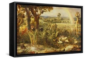 The Rainbow, 19th Century-James Ward-Framed Stretched Canvas
