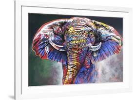 The Rainbow Bull-Graeme Stevenson-Framed Giclee Print