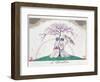 The Rainbow, Engraved by Henri Reidel, 1920-Georges Barbier-Framed Giclee Print