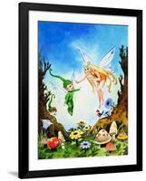 The Rainbow Pixie-Jose Ortiz-Framed Giclee Print