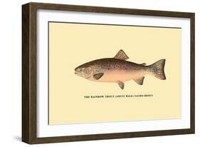 The Rainbow Trout-H.h. Leonard-Framed Art Print