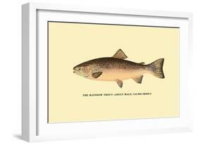 The Rainbow Trout-H.h. Leonard-Framed Art Print