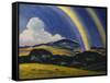 The Rainbow, Wales-Derwent Lees-Framed Stretched Canvas