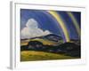 The Rainbow, Wales-Derwent Lees-Framed Giclee Print