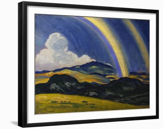 The Rainbow, Wales-Derwent Lees-Framed Giclee Print