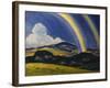 The Rainbow, Wales-Derwent Lees-Framed Giclee Print