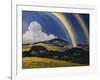 The Rainbow, Wales-Derwent Lees-Framed Giclee Print