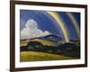 The Rainbow, Wales-Derwent Lees-Framed Giclee Print