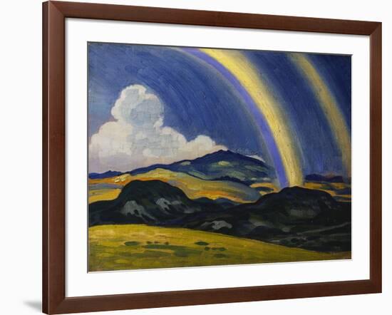 The Rainbow, Wales-Derwent Lees-Framed Giclee Print