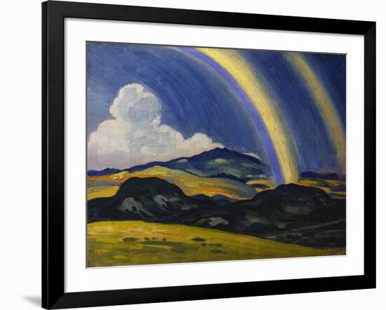 The Rainbow, Wales-Derwent Lees-Framed Giclee Print