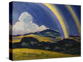 The Rainbow, Wales-Derwent Lees-Stretched Canvas