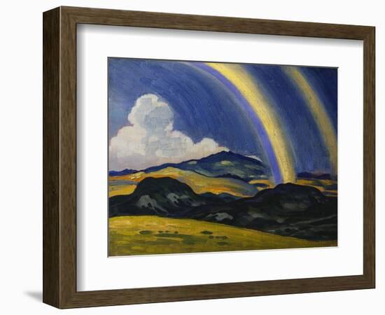 The Rainbow, Wales-Derwent Lees-Framed Giclee Print