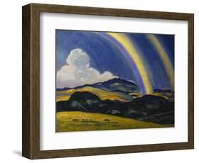 The Rainbow, Wales-Derwent Lees-Framed Giclee Print