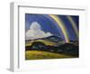 The Rainbow, Wales-Derwent Lees-Framed Giclee Print