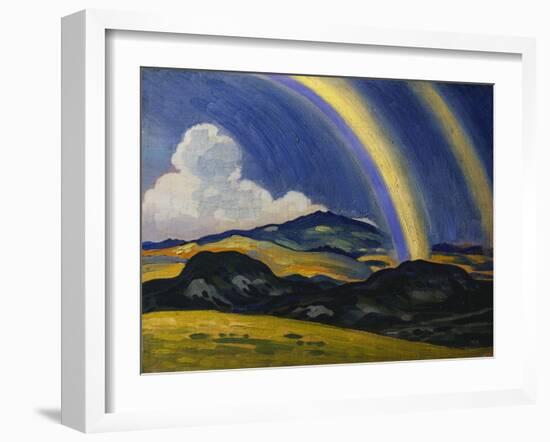 The Rainbow, Wales-Derwent Lees-Framed Giclee Print