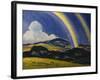 The Rainbow, Wales-Derwent Lees-Framed Giclee Print