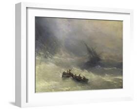 The Rainbow-Ivan Konstantinovich Aivazovsky-Framed Giclee Print