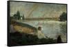 The Rainbow-Georges Seurat-Framed Stretched Canvas