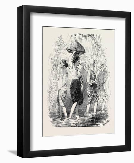 The Rainy Season Manilla-null-Framed Premium Giclee Print