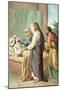 The Raising of Jairus' Daughter-English School-Mounted Giclee Print