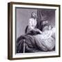 The Raising of Jairus's Daughter, C1810-C1844-Henry Corbould-Framed Giclee Print